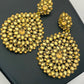  Gold Round Drop Earrings With Golden Stones In Sierra Vista