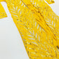 Alluring Yellow Color Georgette With Embroidery And Sequins Work Sharara Set For Kids Girls