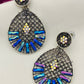 Gorgeous Oxidized Earrings With Stones In USA