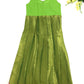 Pink And Parrot Green Colored Art Silk Langa Sets In Tempe