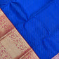 Navy Blue Color Pure Kanchi Silk Saree In Suncity