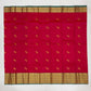 Red Color Pure Kanchi Silk With Gold Zari Work Saree In Tempe