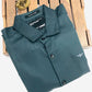 Pleasing Green Color Shirts  In Happyjack