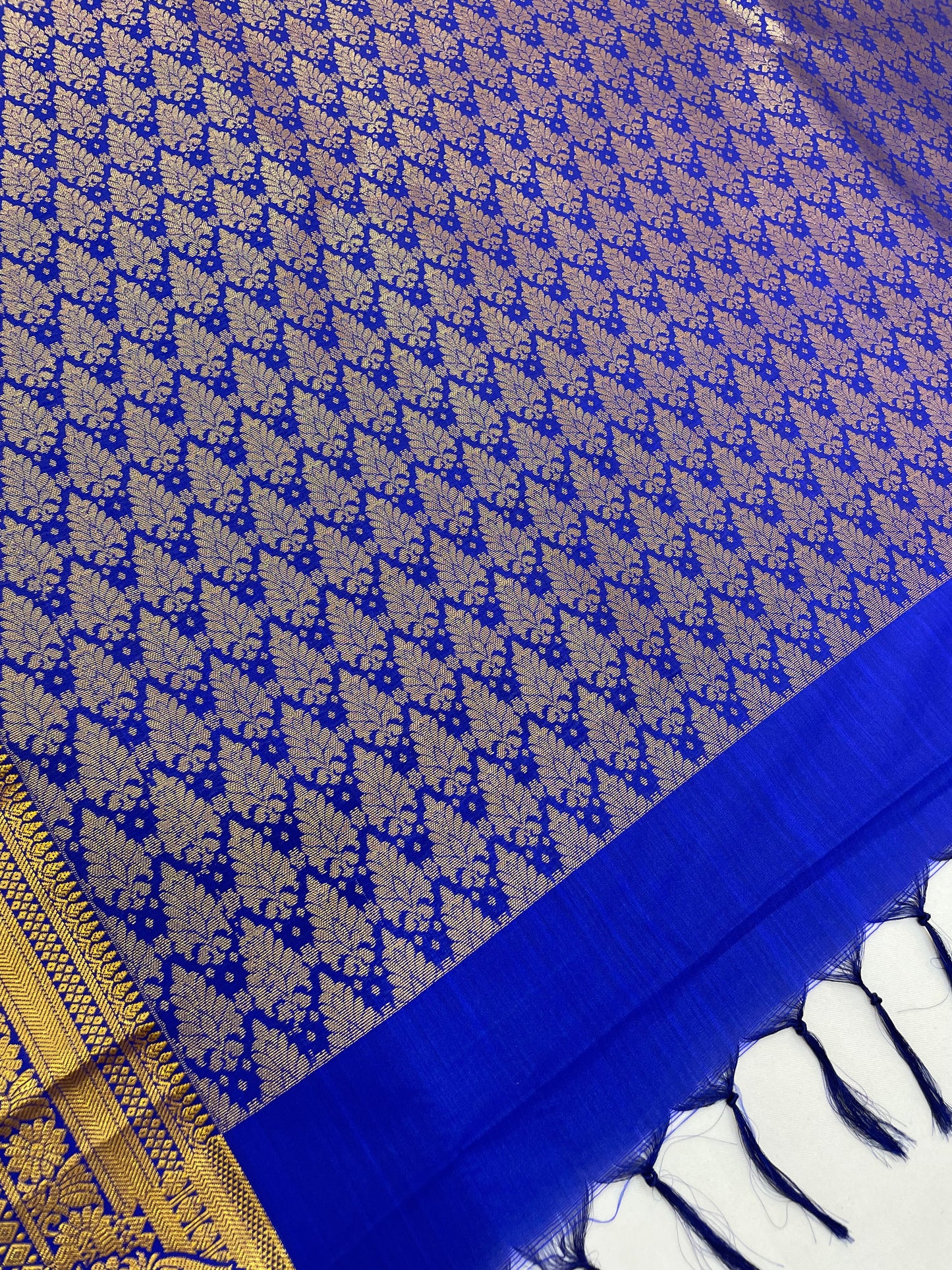 Beautiful Maroon Color Pure Kanchi Silk With Gold Zari Work Saree In Suncity