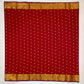 Beautiful Maroon Color Pure Kanchi Silk With Gold Zari Work Saree In Chandler