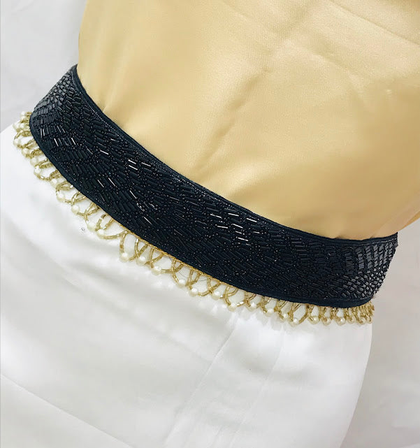 Charming Black Color Hip Belt In Yuma