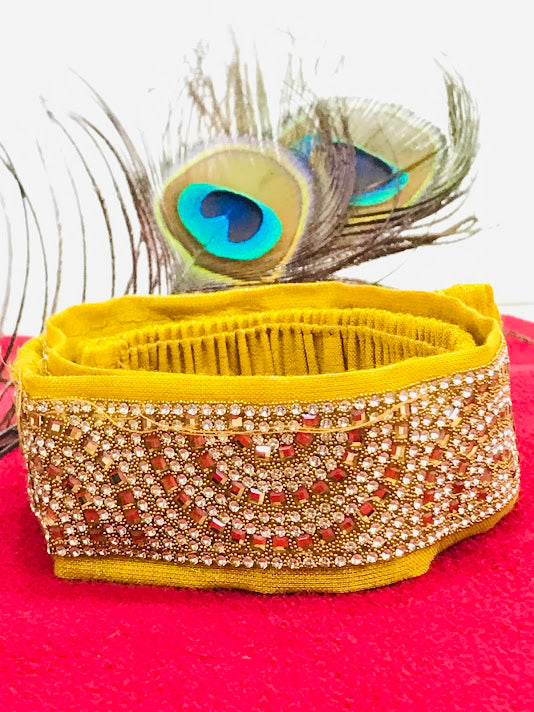 Yellow Color Saree Belt In Tempe