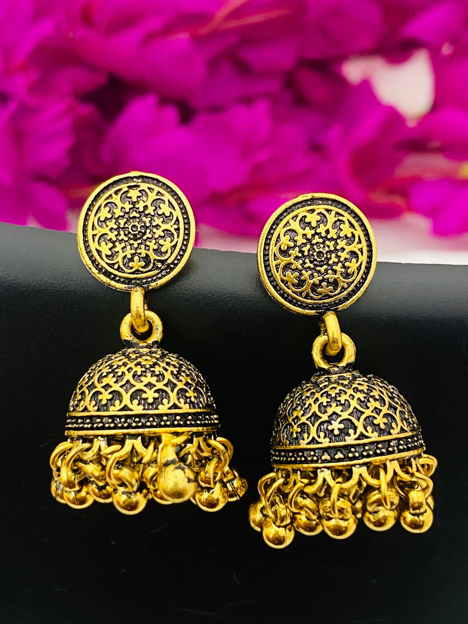 Floral Shape Jhumkas In Tempe
