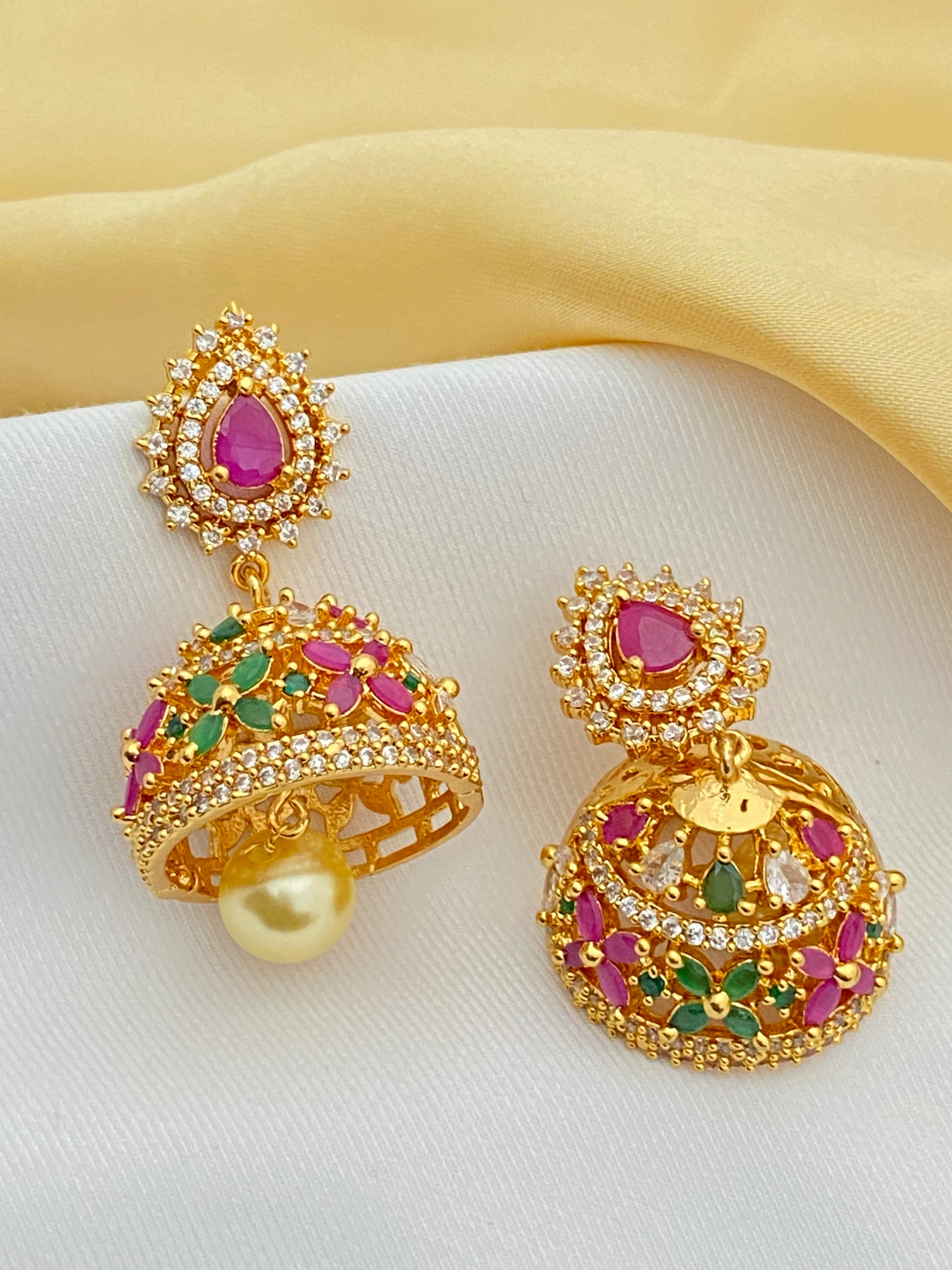 Elegant Gold tone Earrings Near Me