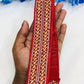 Elastic Type Red Color Saree Belt In Bullhead City