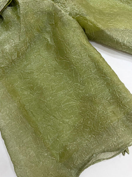 Olive Green Color Palazzo Suits In Douglas