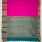 Pink Color Soft Silk Saree With Zari Work For Women In Yuma