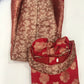 Gorgeous Maroon Color Floral Design Silk Langa Set For Girls Near Me