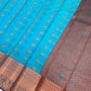 Blue Color Art Silk Saree For Women In Suncity