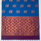 Alluring Blue Color Soft Silk Saree With Contrast Rich Pallu For Women