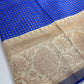 Blue Color Saree In Surprise