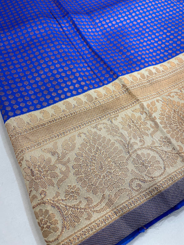 Blue Color Saree In Surprise