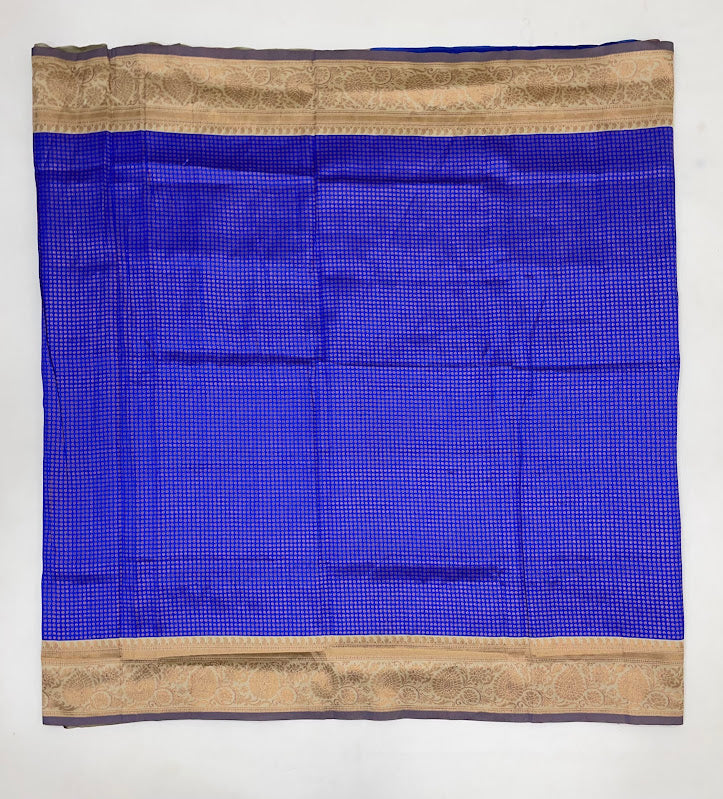 Blue Color Art Silk Saree In Mesa