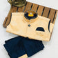 Navy Blue Color Sleeveless Kids Kurta With Dhoti  Pant Near Me