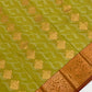 Green Color Saree In Suncity