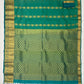 Green Color Pure Kanchi Silk With Gold Zari Work Saree In Yuma