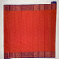 Red Color Art Silk Saree With Purple Border In Yuma