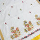 Beautiful Kerala Kasavu Cotton Embroidery Saree With Zari Border In Phoenix 