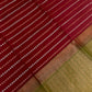Maroon Color Zari Work Soft Silk Saree With Contrast Pallu In Sedona