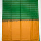 Green Color Soft Silk Saree With Contrast Rich Pallu In Tempe
