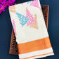 Charming Kerala Cotton Saree With Leaf Brocades And Zari Border Near Me