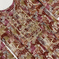 Multicolor With Embroidery And Mirror Work Silk Cotton Kurti In Suncity