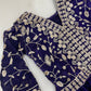 Purple Color Choli Set With Embroidery Work In Tempe