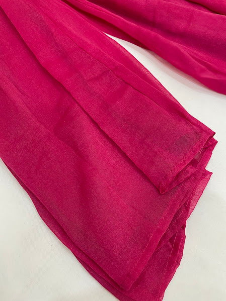 Pink Color Palazzo Suits In Yuma