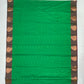  Green Color Soft Silk Saree With Contrast Pallu And Fancy Tassels In Suncity