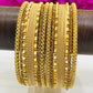 Elegant Gold Color Metal Bangles In USA