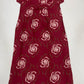 Amazing Maroon Color Rayon With Printed Work Nighty For Women