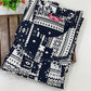 Gray Color Rayon With Printed Work Nighty In USA