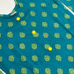 Rama Green Color Rayon With Printed Work Kurti For Girls In Mesa