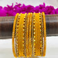 Pretty Yellow Color Metal Bangles In USA