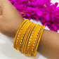 Yellow Color Metal Bangles In Mesa