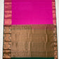 Pretty Pink Color Soft Silk Saree With Leaf And Wave Design Zari Work In USA