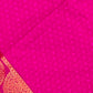 Pretty Pink Color Saree Leaf And Wave Design Zari Work In Sunciy