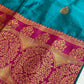 Green Color With Zari Work Choli Set For Girls In Tempe