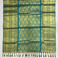Green Color Art Silk (Ponnadai) For Guest In USA