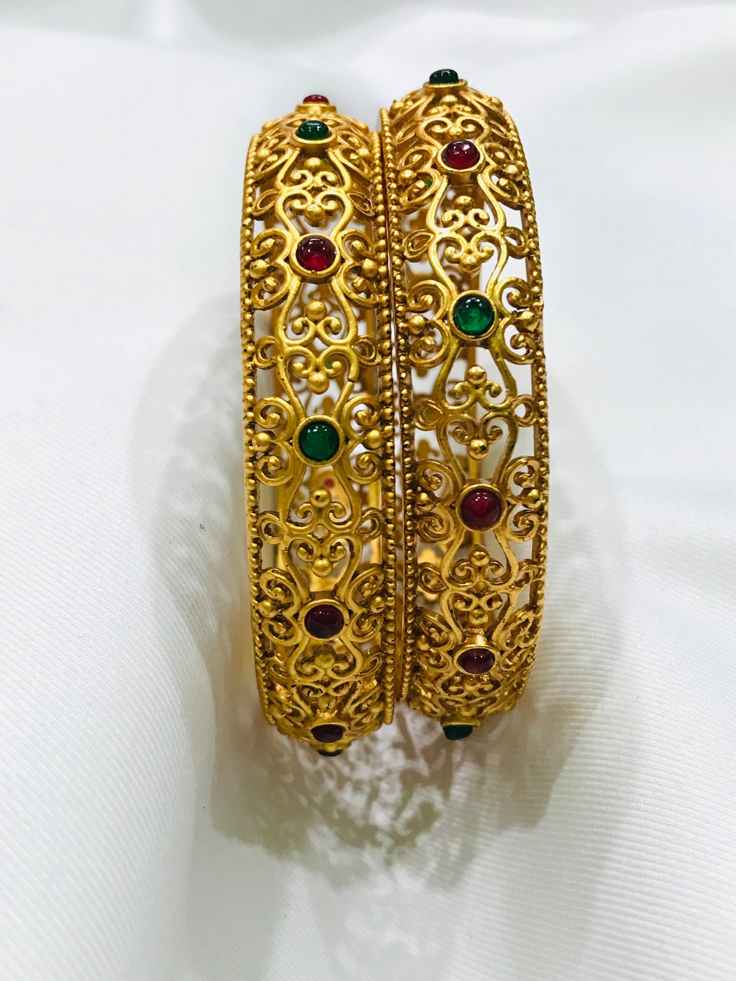 Designer Bangle with Multicolor Stones in Holbrook