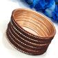 Attractive Brown Colored Metal Bangles In USA