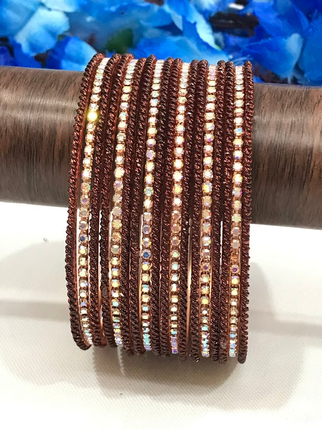 Dazzling Brown Colored Bangle In Kingman