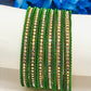 Beautiful Ethnic Wear Green Colored Metal Bangles Near Me