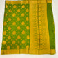 Light Green Color Designer Georgette Saree With Flower Motifs in USA