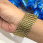 Pretty Gold Colored Traditional Wear Metal Bangles In Mesa